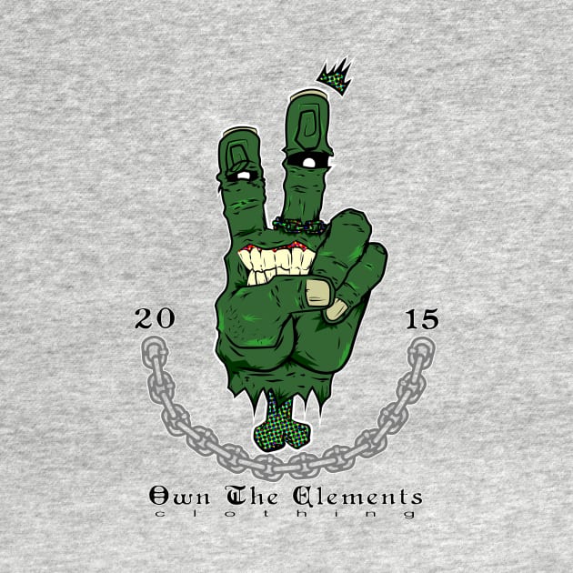 OTE Peace monster by OwnTheElementsClothing